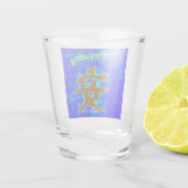 Verre A Shot symbole chinois de tranquillité (Dos)
