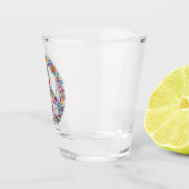 Verre A Shot Symbole de paix (Droite)