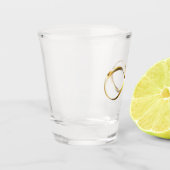 Verre A Shot Symbole d'infini doré (Gauche)