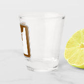 Verre A Shot Symbole Escalade de roche (Droite)