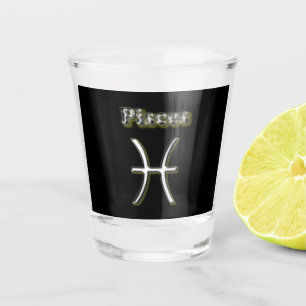 Verre A Shot Symbole Poissons
