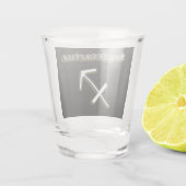 Verre A Shot Symbole sagittaire (Dos)