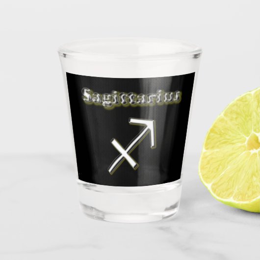 Verre A Shot Symbole sagittaire (Devant)