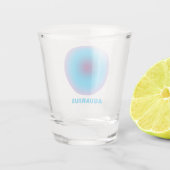 Verre A Shot SYMBOLE Zodiaque Aquarius (Dos)