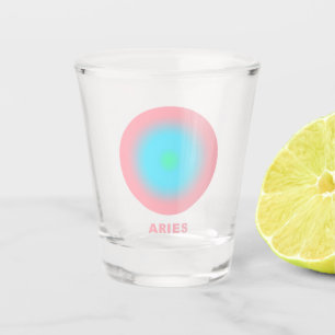 Verre A Shot SYMBOLE Zodiaque Aries Dégradé