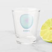 Verre A Shot Symbole Zodiaque Pisces Dégradé (Dos)