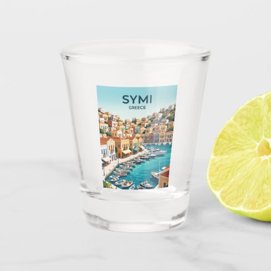 Verre A Shot Syme Grèce (Devant)
