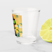 Verre A Shot T-Rex Dinosaur Drôle (Droite)