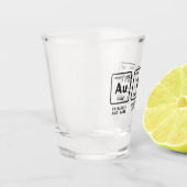 Verre A Shot Tableau périodique des éléments de sensibilisation (Gauche)