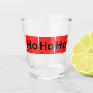 Verre A Shot Tableau périodique Ho Ho Ho Père Noël