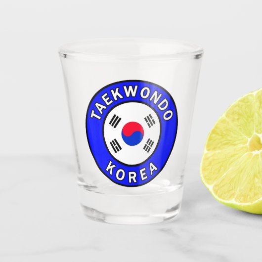 Verre A Shot Taekwondo (Devant)