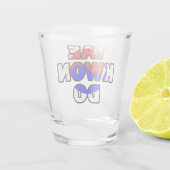 Verre A Shot Taekwondo (Dos)