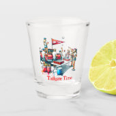 Verre A Shot Tailgate Time Beer Pong (Devant)