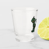 Verre A Shot Tartan national irlandais baise mon cul irlandais (Gauche)
