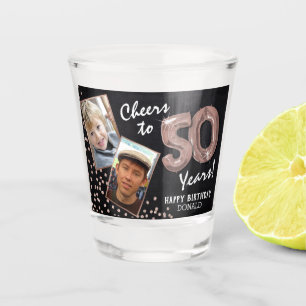 Verre A Shot Tchin pour les 50 ans 2 Photo