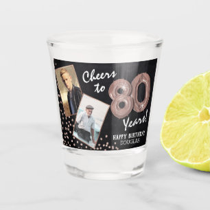 Verre A Shot Tchin pour les 80 ans 2 Photo