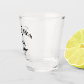 Verre A Shot Team Groom Shotglass Wedding Favor (Droite)
