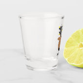 Verre A Shot Team Reindeer - Blitzen (Gauche)