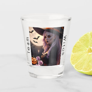Verre A Shot Team Witch Halloween Spirit Party Jeux