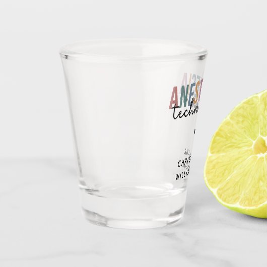 Verre A Shot Technicien d'anesthésie personnalisée Technique d' (Gauche)