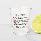 Verre A Shot Technicien en pharmacie Awesome Technologie en pha (Devant)