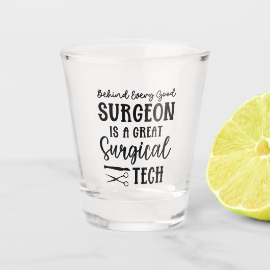 Verre A Shot Technologie chirurgicale | Appréciation du technol (Devant)