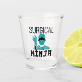 Verre A Shot Technologue en chirurgie Ninja Scrub (Devant)
