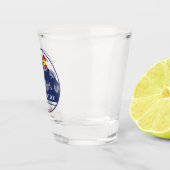 Verre A Shot Telluride Colorado Retro Sunset Ski Souvenirs (Droite)