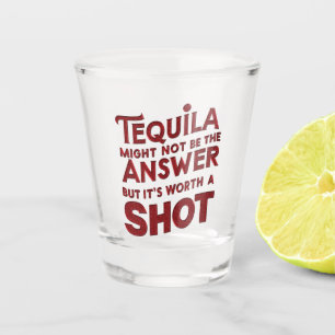 Verre A Shot Tequila N'Est Peut-Être Pas La Réponse, Mais Son V