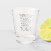 Verre A Shot Tequila peut ne pas être la réponse (Dos)
