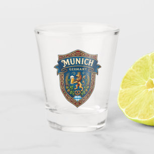 Verre A Shot terrain d'Oktoberfest (Theresienwiese) Allemagne