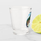 Verre à shot Terre-de-Haut – Souvenir des Saintes, (Gauche)