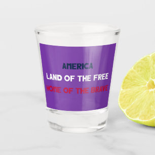 Verre A Shot Terre des Libres...