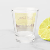 Verre A Shot Terre du Dakota du Nord (Dos)