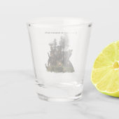 Verre A Shot Terrier de chasse allemand (Jagdterrier) (Dos)