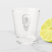 Verre A Shot Tête de mort, crâne (Dos)