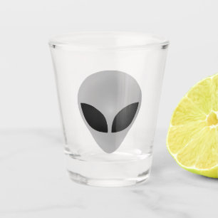 Verre A Shot Tête étrangère