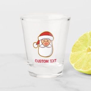 Verre A Shot Tête père Noël