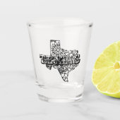 VERRE A SHOT TEXAS (Devant)