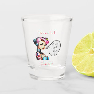 Verre A Shot Texas Girl Thunder_Cove