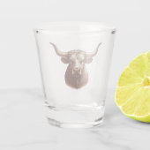 Verre A Shot Texas Longhorn (Dos)