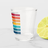 Verre A Shot Texte d'expression de conception mignonne pour la (Droite)