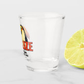 Verre A Shot Texte personnalisé BELIZE Toucan (Droite)