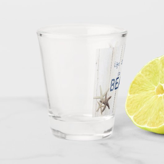 Verre A Shot Texture en Bois Adorable, Amidon (Gauche)