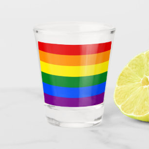 Verre A Shot The Colors of the rainbow