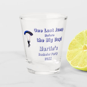 Verre A Shot Thème d'aventure drôle pour un enterrement de vie