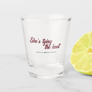 Verre A Shot Thème floral riche et sombre pour Baby Shower de m