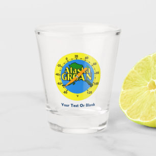 Verre A Shot Thermomètre de Groan en Alaska