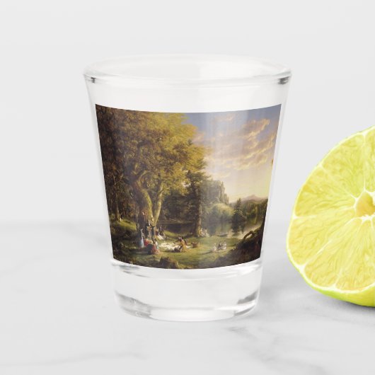 Verre A Shot Thomas Cole Le Pic-Nic (Devant)