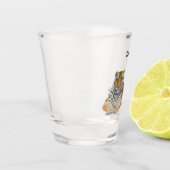 Verre A Shot Tigre (Gauche)
